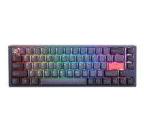 Ducky One 3 Cosmic Blue SF Gaming Keyboard, RGB LED - MX-Speed-Silver (US) 100043107