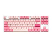 Ducky One 3 Gossamer TKL Pink Gaming Keyboard - MX-Red (US) 100043075