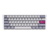 Ducky One 3 Mist Grey Mini Gaming Keyboard, RGB LED - MX-Red 100043156