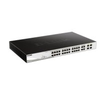 D-Link DGS-1210-24P Managed L2 Gigabit Ethernet (10/100/1000) Power over Ethernet (PoE) Black