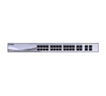 D-Link DGS-1210-28P Managed L2 Gigabit Ethernet (10/100/1000) Power over Ethernet (PoE) 1U