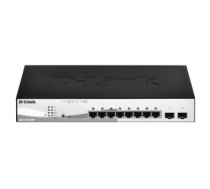 D-Link DGS-1210-08P Managed L2 Gigabit Ethernet (10/100/1000) Power over Ethernet (PoE) Black