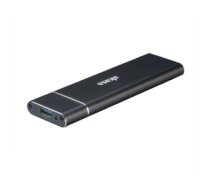 Akasa External USB 3.1 M.2 SSD Aluminum Enclosure - Black AK-ENU3M2-02