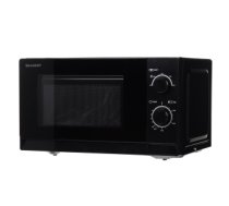 Sharp Home Appliances R-200BKW microwave Countertop 20 L 800 W Black R-200BKW