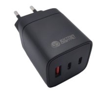 Charger EXTRA DIGITAL GaN 2x USB Type-C, USB Type-A: 65W, PPS SC230310