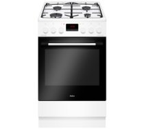 Amica 522GE3.33ZpTAF(W) Freestanding cooker Electric Gas White A 522GE3.33ZpTaF(W)