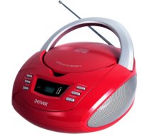 Boombox Denver TCU-211 with FM radio and CD input red 111141200240