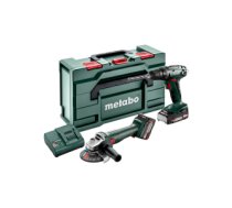 METABO COMBO SET 18V 2.4.3 (BS18+W18) 1x4,0Ah, 1x2,0Ah METABOX 7554778