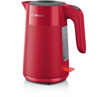 Bosch TWK2M164 electric kettle 1.7 L 2400 W Black, Grey, Red