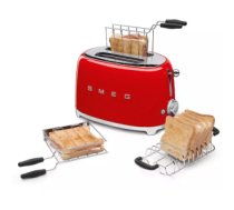 Smeg TSF01RDEU toaster 2 slice(s) Red 950 W