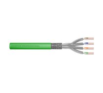 Installation cable DIGITUS cat.8.2, S/FTP, Dca, AWG 22/1, LSOH, 100m, green DK-1843-VH-1