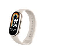 Xiaomi | Smart Band 8 | Fitness tracker | AMOLED | Touchscreen | Heart rate monitor | Activity monitoring Yes | Waterproof | Bluetooth | Champagne Gold BHR7166GL
