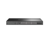 TP-Link Omada 24-Port 2.5GBASE-T and 4-Port 10GE SFP+ L2+ Managed Switch with 16-Port PoE+ & 8-Port PoE++