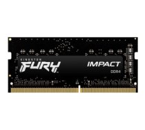 Kingston Technology FURY Impact atmiņas modulis 8 GB 1 x 8 GB DDR4