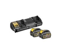 DeWALT DCB132T2-QW, Battery & charger set, Lithium-Ion (Li-Ion), 4 Ah, 18 V, DeWalt, Black, Yellow BD-DCB132T2