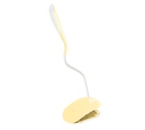 PLATINET DESK LAMP 3W FLEXIBLE WITH CLIP YELLOW PDL01CY PDL01CY