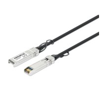 Intellinet 508483 InfiniBand un optiskās šķiedras kabelis 5 m SFP+ Melns, Sudrabs