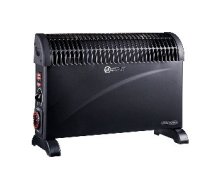 Mesko | Convector Heater with Timer and Turbo Fan | MS 7741b | Convection Heater | 2000 W | Number of power levels 3 | Suitable for rooms up to  m2 | Black MS 7741 black