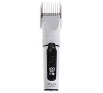 Adler | Hair Clipper with LCD Display | AD 2839 | Cordless | Number of length steps 6 | White/Black ad_2839