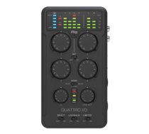 IK Multimedia iRig Pro Quattro I/O - 4-input professional field recording interface and mixer IP-IRIG-QUATTRO-IN