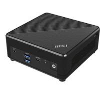 MSI Cubi N ADL-007DE Intel® N N100 4 GB DDR4-SDRAM 128 GB SSD Windows 11 Pro Mini PC Melns