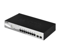 D-Link DGS-1210-10P Managed L2 Gigabit Ethernet (10/100/1000) Power over Ethernet (PoE) 1U Black