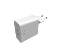 Fixed | Dual USB-C Mains Charger, PD support, 65W FIXC65-2C-WH