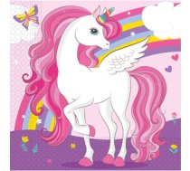 Salvetes Unicorn Rainbow 33x33cm 20gab. 633390