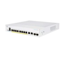 Cisco CBS250-8PP-E-2G-EU network switch Managed L2/L3 Gigabit Ethernet (10/100/1000) Silver CBS250-8PP-E-2G-EU