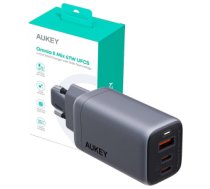 AUEKY Omnia II Mix PA-B6U Wall charger 1x USB 2x USB-C Power Delivery 3.0 67W PA-B6U