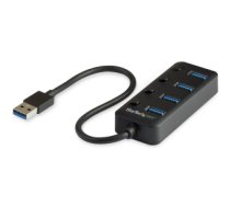 4-PORT USB 3.0 HUB WITH ON/OFF/WITH INDIVIDUAL ON/OFF SWITCHES HB30A4AIB