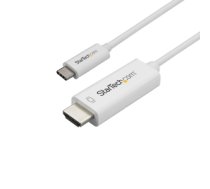 1M USB C TO HDMI CABLE - WHITE/. CDP2HD1MWNL