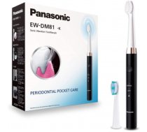 Panasonic | Electric Toothbrush | EW-DM81-K503 | Rechargeable | For adults | Number of brush heads included 2 | Number of teeth brushing modes 2 | Sonic technology | White/Black EW-DM81-K503