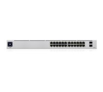 Ubiquiti Networks UniFi 24-Port PoE Managed L2/L3 Gigabit Ethernet (10/100/1000) Silver 1U Power over Ethernet (PoE)