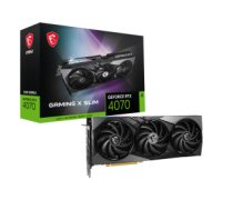 MSI GEFORCE RTX 4070 GAMING X SLIM 12G video karte NVIDIA 12 GB GDDR6X