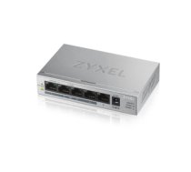 Zyxel GS1005HP Unmanaged Gigabit Ethernet (10/100/1000) Silver Power over Ethernet (PoE)