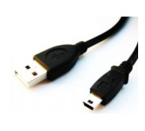 Gembird 1.8m USB 2.0 A/mini-USB M USB cable USB A Mini-USB B Black CCP-USB2-AM5P-6