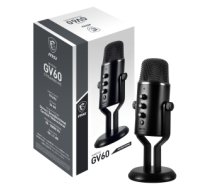 MSI IMMERSE GV60 STREAMING MIC 'USB Type-C Interface and 3.5mm Aux, For Professional applications with Intuituve control in 4 modes: Stereo, Omnidirectional, Cardioid and Bidirectional'