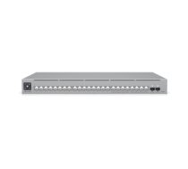 Ubiquiti Switch | USW-Pro-Max-24-PoE | Managed L3 | Rackmountable | SFP+ ports quantity 2 | Power over Ethernet (PoE) ports quantity 24 | PoE+ ports quantity 8 + 16 PoE++ | Power supply type AC/DC, internal, 450W USW-Pro-Max-24-PoE