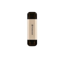 Transcend JetFlash 930C USB flash drive 128 GB USB Type-A / USB Type-C 3.2 Gen 1 (3.1 Gen 1) Gold