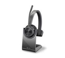 POLY Voyager 4310 UC Headset Wireless Head-band Office/Call center USB Type-A Bluetooth Charging stand Black 218471-01