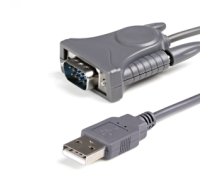 StarTech.com USB to RS232 DB9/DB25 Serial Adapter Cable - M/M