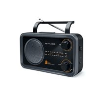 Muse M-06DS radio Portable Analog Black, Grey