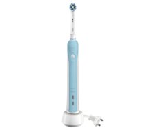 Oral-B PRO 700 CrossAction Pieaugušo Rotējoša-vibrējoša zobu suka Zils, Balts