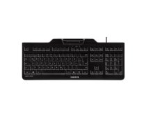 CHERRY KC 1000 SC tastatūra USB QWERTZ Vācu Melns