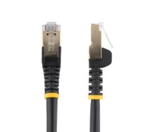 StarTech.com 10m CAT6a Ethernet Cable - 10 Gigabit Shielded Snagless RJ45 100W PoE Patch Cord - 10GbE STP Network Cable w/Strain Relief - Black Fluke Tested/Wiring is UL Certified/TIA 6ASPAT10MBK