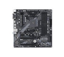 ASRock B450M PRO4 R2.0 | Processor family AMD | Processor socket AM4 | DDR4 | Supported hard disk drive interfaces SATA, M.2 | Number of SATA connectors 4 B450M PRO4 R2.0