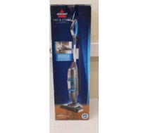 SALE OUT. Bissell Vac&Steam Steam Cleaner | Bissell | Vacuum and steam cleaner | Vac & Steam | Power 1600 W | Steam pressure Not Applicable. Works with Flash Heater Technology bar | Water tank capacity 0.4 L | Blue/Titanium | DAMAGED PACKAGING, USED, DIRTY, SCRATCHED 1977NSO