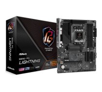 ASROCK MB Desktop B650 PG Lightning, AM5, 4x DDR5, 1x PCIe 4.0 x16, 2x PCIe 4.0 x1, 1x Blazing M.2(PCIe Gen5x4), 1x Hyper M.2(PCIe Gen4x4), 1x M.2, 4x SATA3 6.0 Gb/s, 7.1 CH HD Audio, 1x HDMI, 2.5G LAN, 9x USB 3.2, 2x USB-C, 8x USB 2.0 B650 PG LIGHTNING B650 PG LIGHTNING