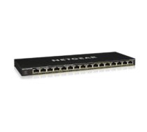 Netgear GS316P Unmanaged Gigabit Ethernet (10/100/1000) Black Power over Ethernet (PoE)